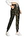 SweatyRocks Women Pants Drawstring Casual Yoga Jogger Pants with Pockets Camo #3 S