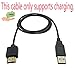 CERRXIAN 3ft Convertor Cable + USB 2.0 Male to HDMI Male Charger Cable Cord(1m)
