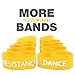 Exercise Bands Stretch Bands Set 2 Long Resistance Bands Loop Bands Light Medium Heavy Levels Best Workout Bands for Gym P90X Fitness Gymnastics Pilates Yoga Ballet Dance Bands Physical Therapy Bands
