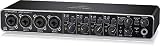 BEHRINGER UMC 404HD Audiophile 4X4 24-Bit/192 KHz USB Audio/Midi Interface with Midas Mic Preamplifiers Black