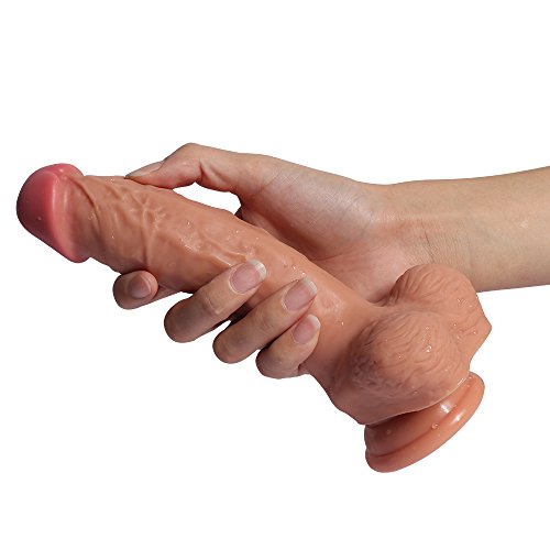 image for UC Global Trade Inc Dildo 8 inch Realistic Lifelike Penis Toy with Suc