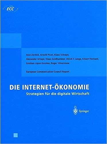 Internet ökonomie Strategien Fuer Die Digitale Wirtschaft - 