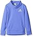 adidas Little Girls' Performance Hoodie, Neon Blue, 6