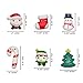 Christmas Jelly Mochi Squishies! 6 Festive Mochi Toys Perfect as Stocking Stuffers, Gifts for Kids, Party Favors for Kids or Holiday Stress Relief Toys - Mochi squishys Set Includes Santa & 5 More!