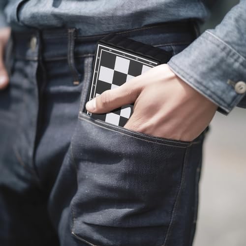 8-in-1 Mini Magnetic Chess Game Set with Portable Folding Magnet Board Pocket Games, Family Trips Camping Activities Party Games for Kids and Adults