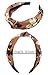 STHUAHE 3PCS Hair Bands,Women Handmade Sweet and Lovely Style Cloth Cross Knot Hair Hoop Hairband Headband Headwear Hair Accessories by Beauty Hair (3 colors)