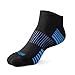 Baleaf Men's 6 Pack Running Athletic Cushion Low Cut Socks 2-2-2,M
