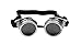 Steampunk Goggles - Vintage Victorian Style Glasses, Costume Accessories, Silver