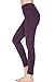 Women Power Flex Yoga Pants Workout Running Leggings Purple Sthumb 3