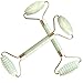 Jade Roller facial massager, Elera 2 PCS SPA Face Massage Anti-Aging Cold Therapy for face andeye care