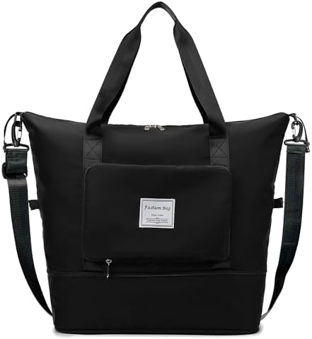 YANYUYNAY Travel Duffel Bag Foldable, Carry on Bag Holdalls for