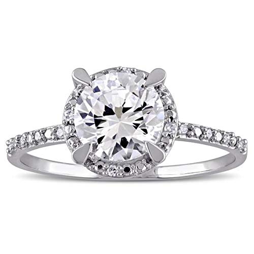 natural white sapphire engagement rings