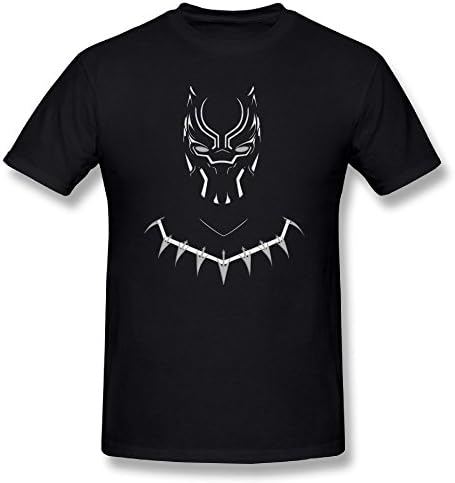 TravelMonster Panther Necklace Logo Men's Short Sleeve T-Shirt Tee Round Neck Full 3D Graphic Printed