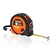 Tape Measure 6 Feet (2 Meters), Metric and Inch Scale, Sturdy Mark for Easily Reading- Portable Measuring Tape by HEIKIO