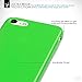 iPhone 7 Case, Terrapin iPhone 7 Cover - TPU Gel - Slim Design - Durable Shock Absorbing - Back Protector - Solid Green