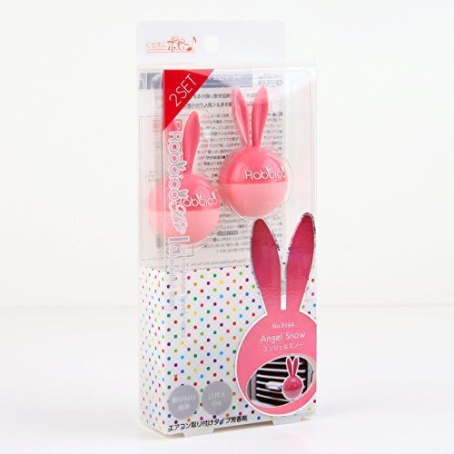 Diax Rabbico Clip on Air Freshener 2pcs (Angel Snow) by Rabbico