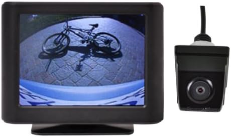 AmeriCam K21B Black Lacquer 3.5" LCD Monitor Backup Camera System