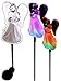 Acrylic Solar Angel Lights with A Frosted Skirt Solar Garden Stake - Box of 2