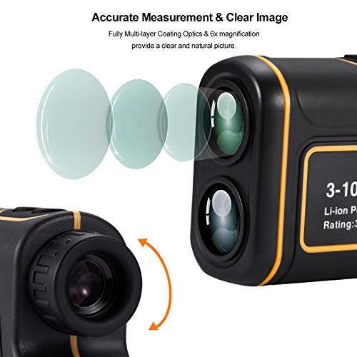 4 Deeteck+Rangefinder+Rechargeable+Accurate+Distance