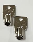 SafeCo Brands FEO-K1 Elevator Key Fire Service Keys 2-Keys