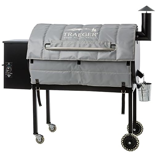 Traeger Grills 10206 34 Series Insul Blanket, Grey pelletsmokerhq