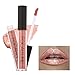 Gracefulvara Waterproof Long Lasting Metallic Matte Lip Gloss Non-stick Cup Lipstick 21#