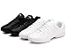 DADAWEN Adult & Youth White Cheerleading Shoes Sport Training Tennis Sneakers Competition Cheer Shoes