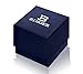 BINGER Date 24 Hr Watch Online Stopwatch Chronograph Watches For Men Black Leather Strap Luminous