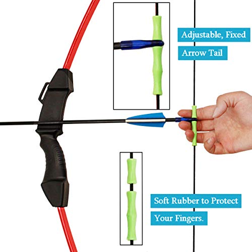 Mxessua 45" Bow and Arrows Set for Teens Recurve Archery Beginner Gift