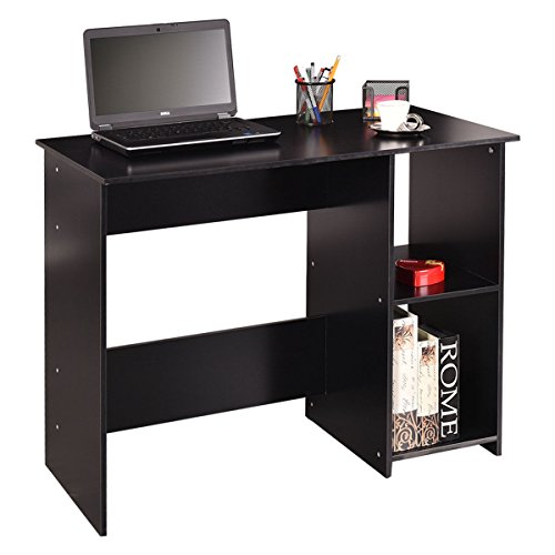 Computer Desk Laptop Table Student Workstation Study Home Office Furniture New Black