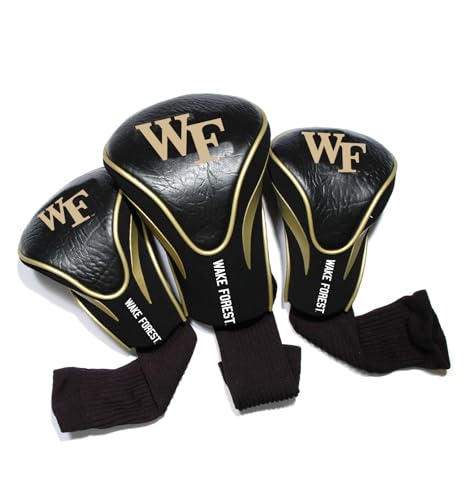 Team Golf NCAA Wake Forest Demon Deacons Contour Golf Club Headcovers (3 Count)…