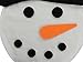 MushyMoments Snowman Christmas Decoration. Life Size Indoor Felt Snowman Kit for Kids -Wall Hanging with Stick-on Decorations