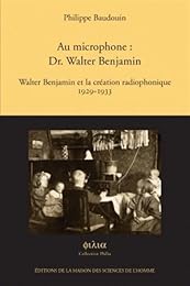 Au microphone, Dr. Walter Benjamin