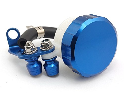 HOT CNC 7 Color Options Universal blue Motorcycle Master Cylinder Fluid oil Reservoir Tank Fit For Suzuki GSXR600 2004-2005