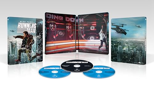 The Running Man (2025) Steelbook [4K/BD Combo w/Digital Copy]
