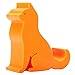 Plinrise Super Cute Phone Holder, Mini Cat Shaped Silica Gel Cellphone Stand, Animal Phone Mount for All Cellphone Free Your Hands (Orange)