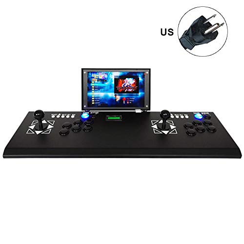 Pandora S Game Box Arcade 3D Game Two Player 10 inch Screen Game Console Rechargeable 2297 2 in 1