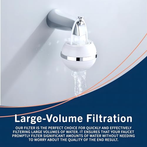 Bath Bathtub Water Filter For Tub Faucet - Hard Water Softener - Remove ...