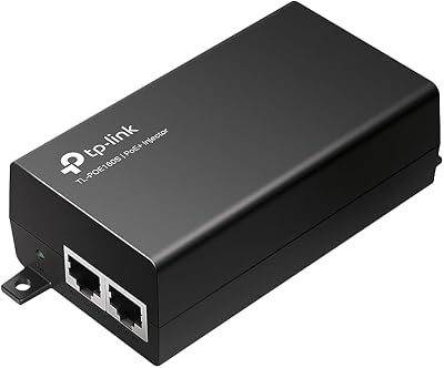 TP-Link TL-PoE160S Gigabit PoE Injector 802.3at/af Adapter Up to 30W Plug Play