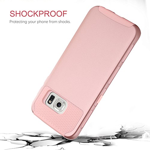 BENTOBEN Galaxy S6 Edge Case, Samsung Galaxy S6 Edge Case, Slim