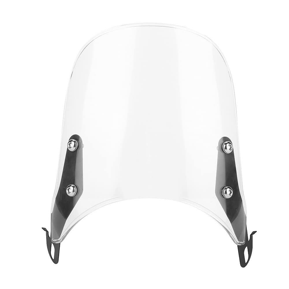 Photo 1 of fairing,Windsn Wind Deflector Motorcycle Suits 5 7 Round Headlights Windshield for (White) (White)