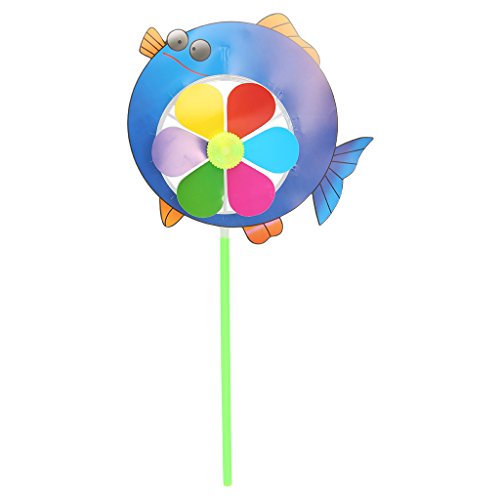 Lvyuanda Cartoon Animal Wheel Wind Spinner Windmill - Outdoor Lawn Garden Decor - Decor Your Yard Garden, Random Delivery - Thumbnail 6