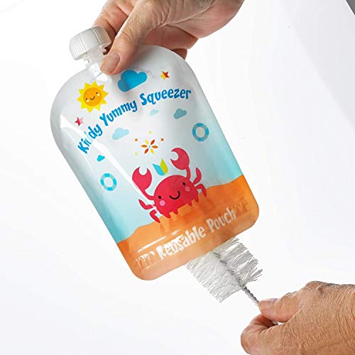 Reusable Food Pouch Refillable Squeeze Pouches Kids of All Ages Love