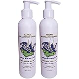 2-pack Rixx Deep Moisturizing Herbal Lotion with Aloe Vera, Omega 3 Oil, Witch Hazel, Hyaluranic Acid, Shea Butter, &amp; Essential Oils | Natural | Moisturizing | Made in USA