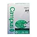 Kokuyo Campus Loose Leaf Paper for Binders, Sarasara Smooth Writing, A4, Plain Ruled, 30 Holes, 100 Sheets, pH Neutral, Bleed Resistant, 75gsm, Japan Import (NO-827WEN)