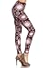 Leggings Depot Women's High Waist Novelty Christmas Holiday Print Leggings-Full Length-R700, Sparks and Snowflakes, One Size