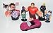Ralph Breaks the Internet Movie Deluxe Party Favors Goody Bag Fillers Set of 15 with 12 Figures Featuring Classic and New Characters, Race Car, Tattoo, Sticker and More!