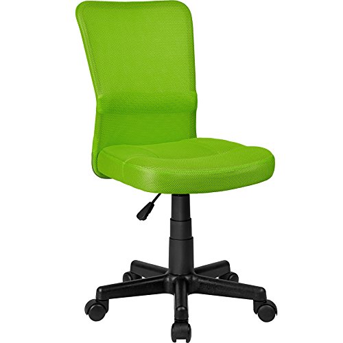 TecTake-SEDIA-UFFICIO-SEDIA-GIREVOLE-STOFFA-RETE-disponibile-in-diversi-colori-Verde-no-401795