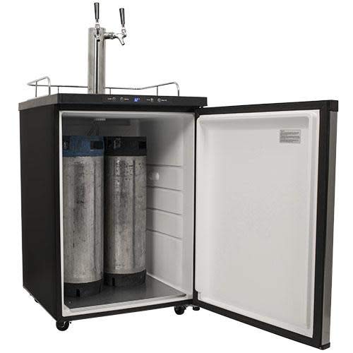 3 EdgeStar+KC3000SSTWIN+Kegerator+Digital+Display