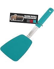 Gorilla Grip Nonstick Flexible Silicone Spatula, Nonporous, Heat Resistant, No Scratch Kitchen Cookware, Comfortable Handle, Glide Under Food, Dishwasher Safe, Flip Burgers, Pancakes, Eggs